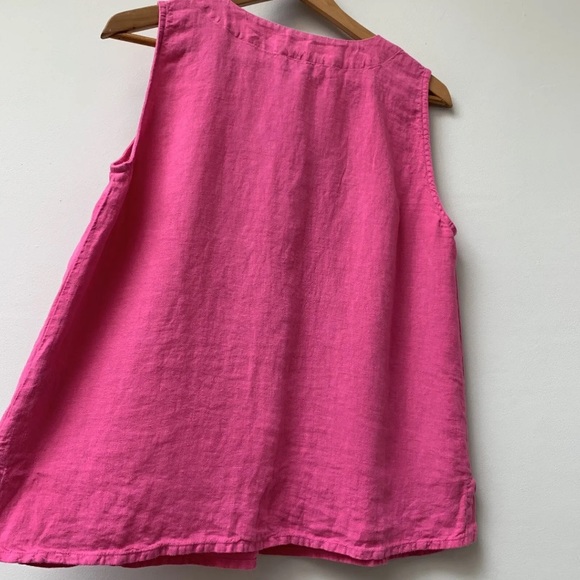 SAHARA 100% Linen Cami Vest Sleeveless Top
Size 2 chest 40” - Picture 11 of 12